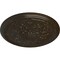 Ekena Millwork Luton Ceiling Medallion (Fits Canopies up to 1 1/8"), 15 3/4"OD x 5/8"P, Stone Hearth Crackle CM16LUSHC - alternate 3